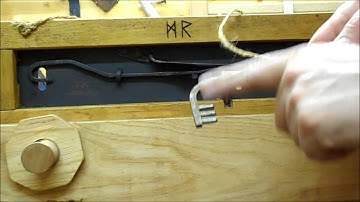 reconstructed mastermyr chest lock