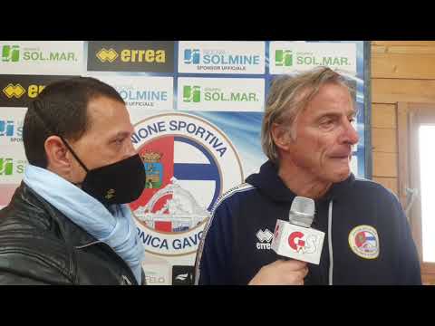 Gs Tv - intervista a mister Cacitti dopo Us Follonica Gavorrano-Siena 0 a 1