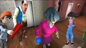 Scary Teacher 3D Game | New Update All New Levels Trouble In Paradise (Android,iOS)