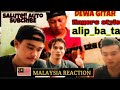 Malaysia reaction alip_ba_ta finger style.forever one