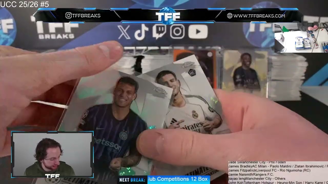 2025-26 Topps UEFA Club Competitions 12 Box Case PYT/PYP Case #5