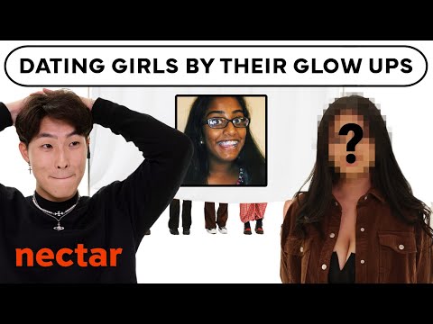 Blind Dating 6 Nerdy Girls By Glow Up #dating #glowup