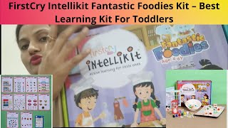 Best Toddler Learning Kits | FirstCry Intellikit Fantastic Foodies Kit Unboxing & Review