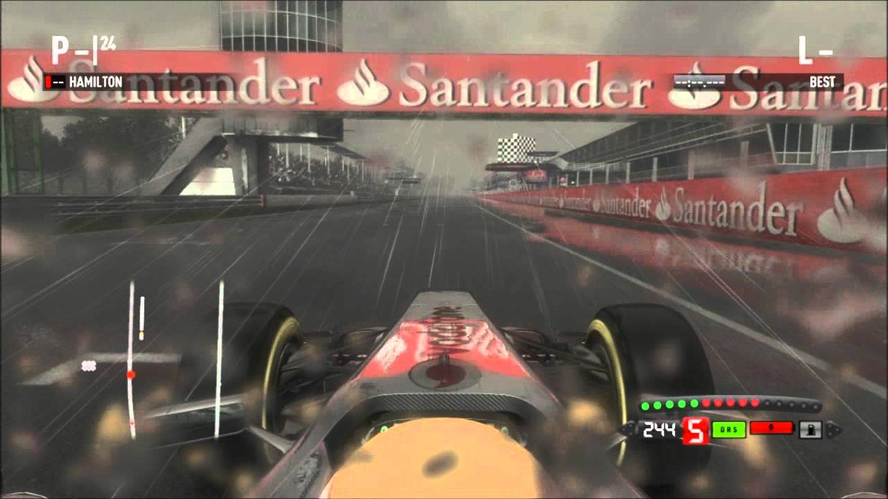  F1 2011 Option Tyres in the wet - YouTube