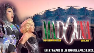 [HD 1080p] Madonna - Vogue/Human Nature - The Celebration Tour - Mexico City, April 24, 2024.