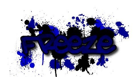 Gimp Text Effects - Graffiti Text