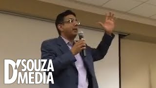 Student attempts to battle D'Souza over Marxism