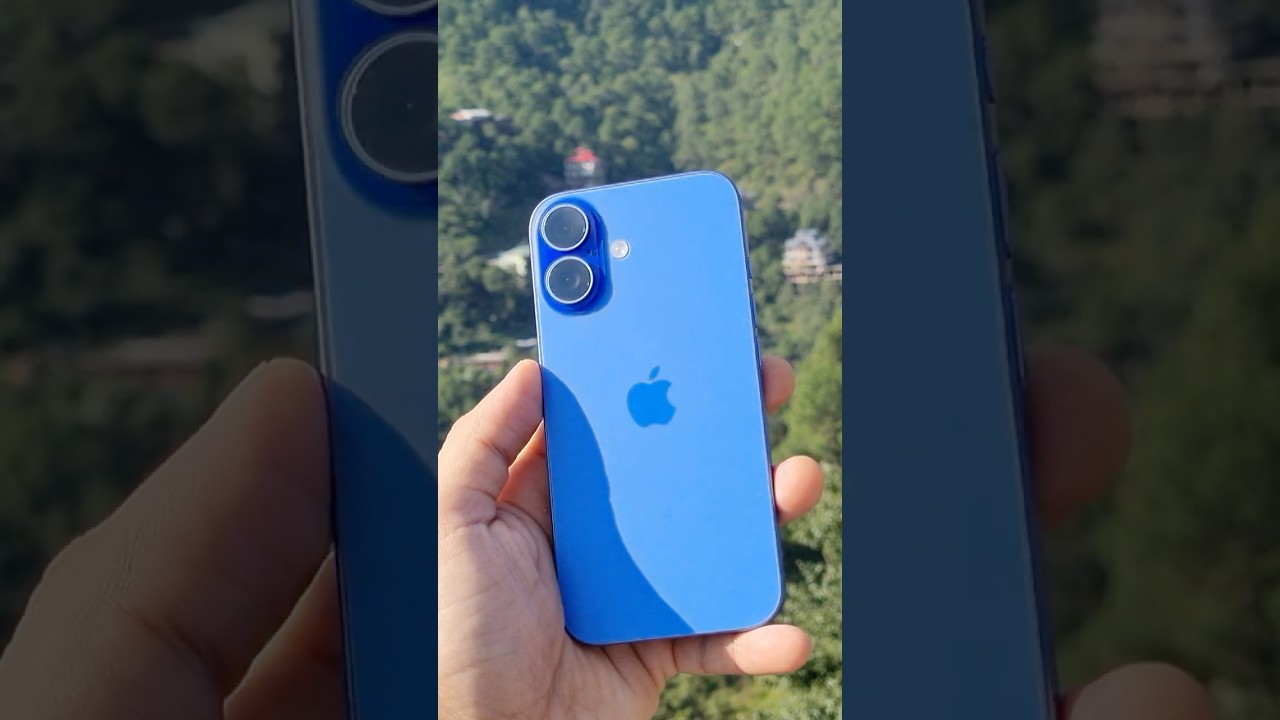 iPhone 16 Blue Unboxing