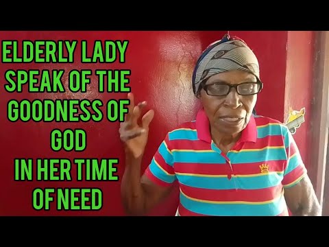 ELDERLY LADY GIVES POWERFUL TESTIMONY OF HOW GOD PROVIDE  FOR HER DAILY// SHE WILL MAKE YOU CRY😢