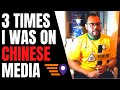 3 Times I was on Chinese Media