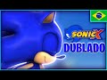 Sonic X Em 3D Sonic Vs Knuckles Dublado PT BR SFM 