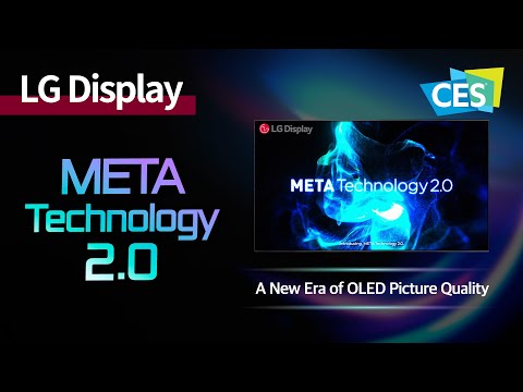 [CES 2024] Unveiling the brightest OLED TV panel! META Technology 2.0 | CES 2024 | LG Display