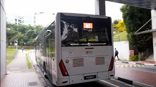 NUS ISB: [PD810T] On Service A1 Departing BIZ2 Bus Stop Along Business Link