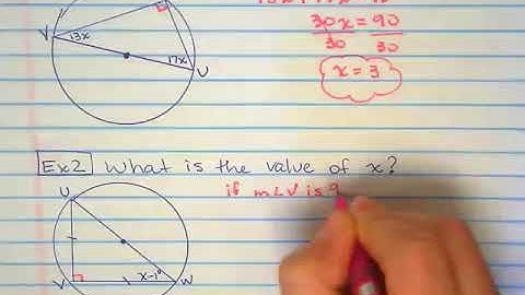 Inscribed Right Triangles