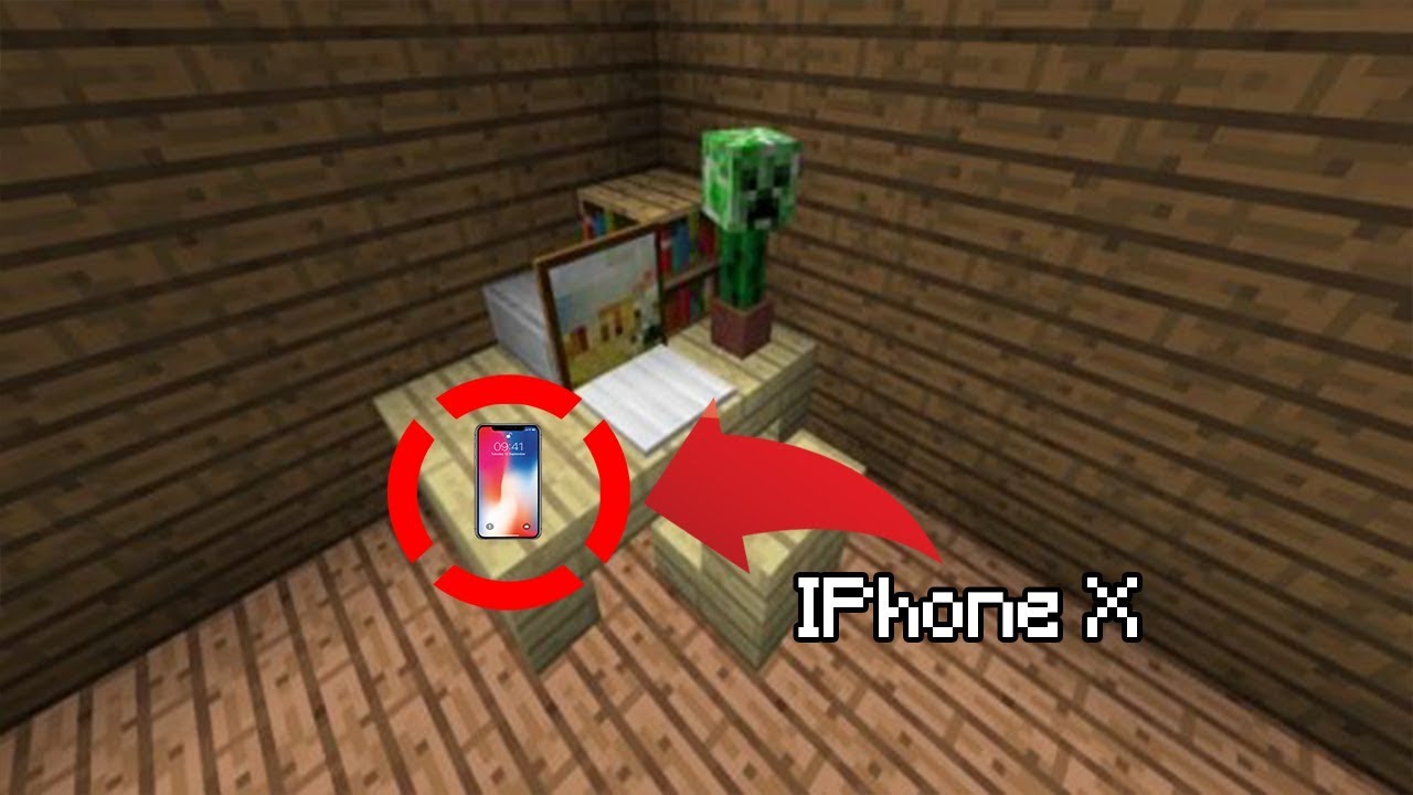 HOW TO MAKE THE BEST Minecraft Pocket Edition IPHONE X!! Minecraft