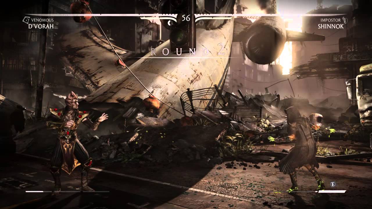 Mortal Kombat X dvorah vs shannok