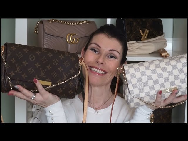 What`s fit`s inside my Louis Vuitton favorite mm azur/lvlovermj 