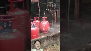 Hydrostatic Testing Process 💧🔥 Pressure Test Explained in Seconds #shorts
