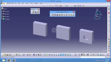 CATIA 3d pad pocket
