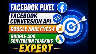 Facebook Pixel, TikTok Pixel &amp; Facebook Conversion API  | GA4, GTM &amp; Google Ads Conversion Tracking
