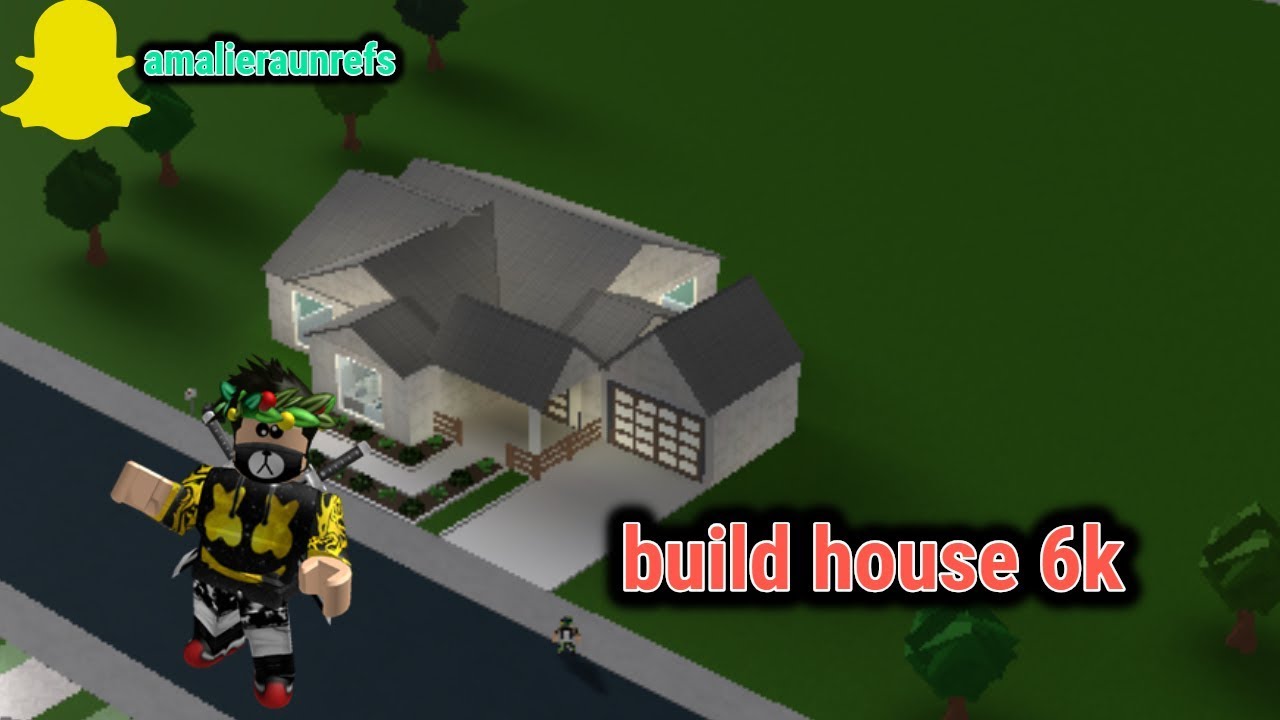 Build House 6k On Blox Burg Youtube
