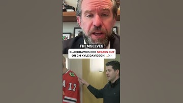 Chicago Blackhawks CEO Speaks Out On GM Kyle Davidson! 🏒👀