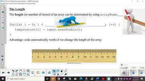 AP CS A U6 L1 One Dimensional Arrays