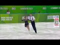 Slatter Ashlie and Ongay Perez Atl 🥉 Third position in Ice Dance at Gangwon 2024!