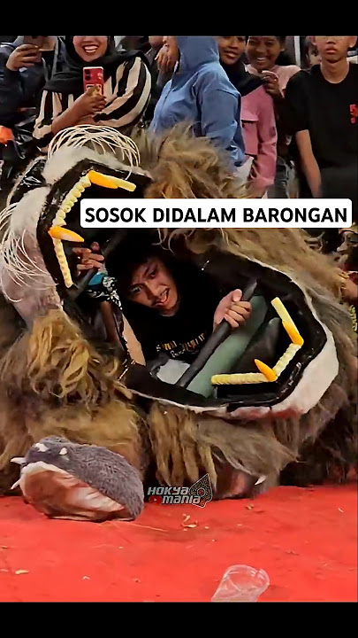sosok di dalam barong singa !! #barongan #jarankepang #shortvideo