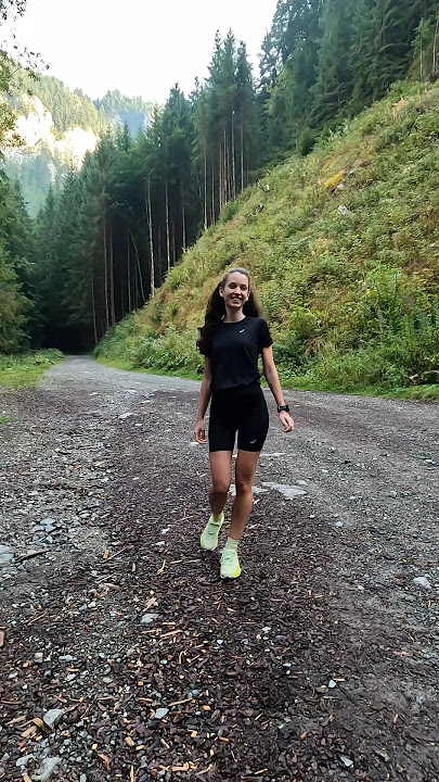 Push Harder Than Yesterday ⚡ Mountain Running #running #motivation #trailrunning #mountains #shorts