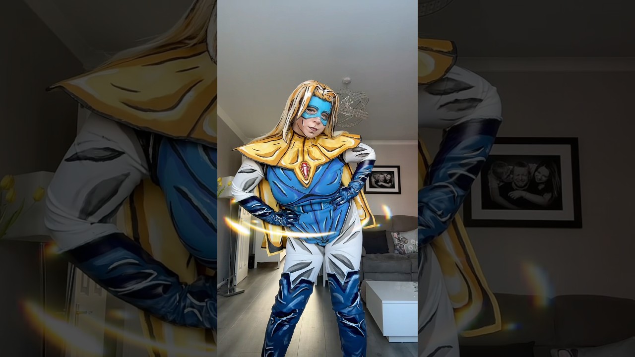 Blonde Blazer Cosplay Reveal! 💙💥