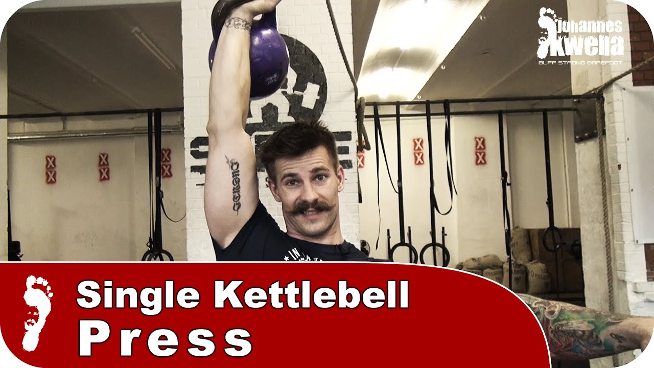 Single Arm Kettlebell Press | Tutorial zur richtigen Ausführung