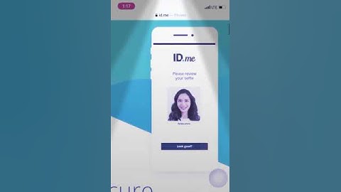 ID.ME VERIFICATION WALKTHROUGH