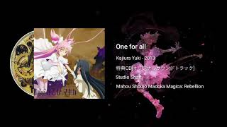 One for all - Mahou Shoujo Madoka Magica: Rebellion