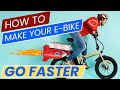 New method how to make your ebike go faster  override limiter