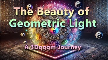 The Beauty of Geometric Light ● Full Animation Movie by Amitai Angor ●  A 3Dqggm Journey