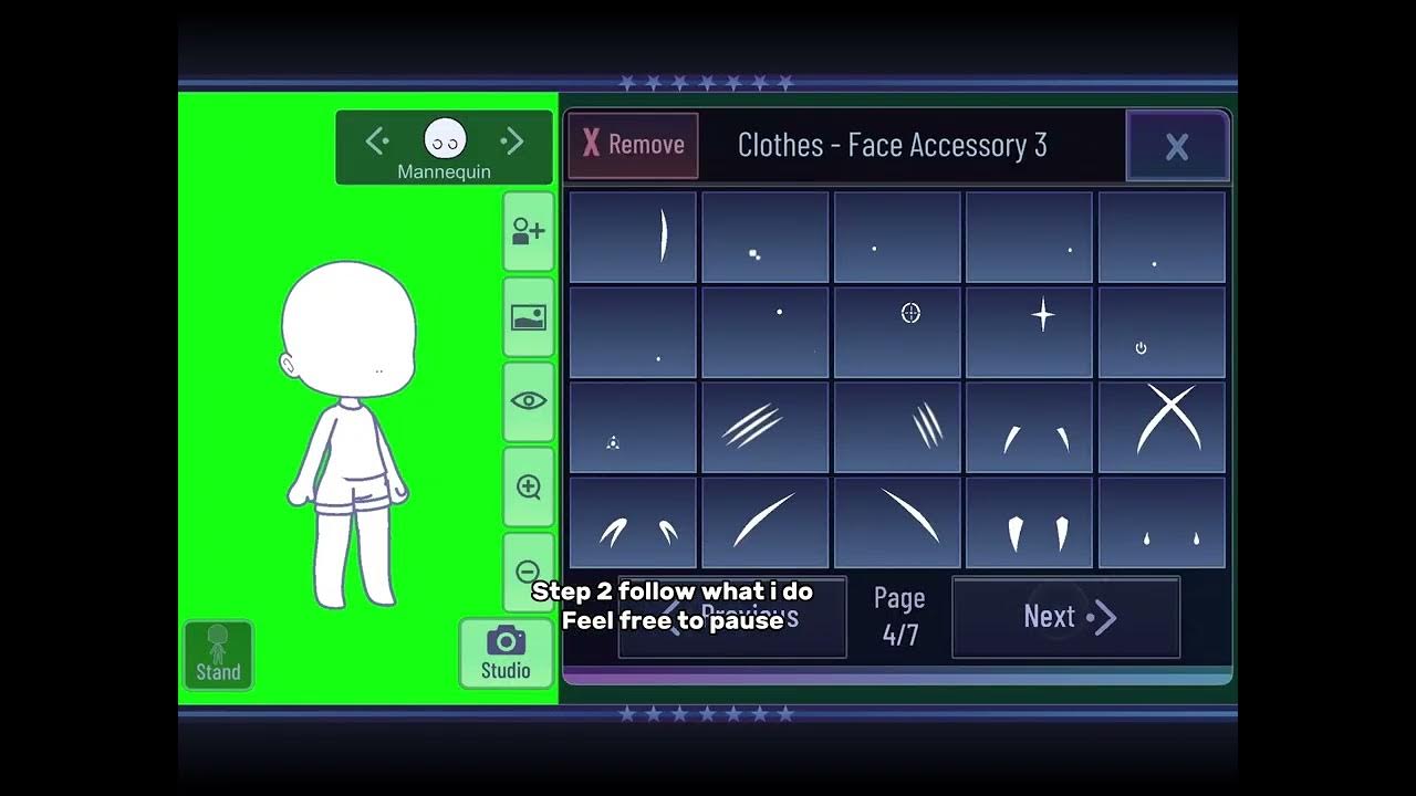 How to make the nose in gacha club original nose from sorabells i