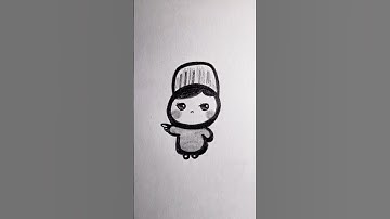 cute things to draw when bored _ day 28 #cute #drawingtutorials #artdrawing #easy #scketch #art