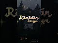 Ramadan kareem  guys irumeni