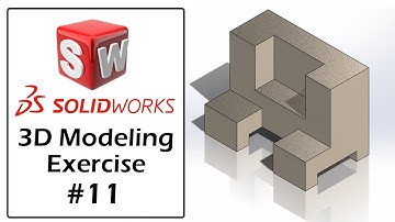 SolidWorks Tutorial For Beginners | Part Modeling Exercise - 11