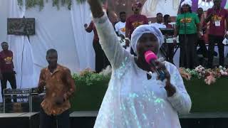 Cecilia Marfo Live Performance At Prophet Kofi Amponsah’s 13th Album Lunching #gospelmusicarena