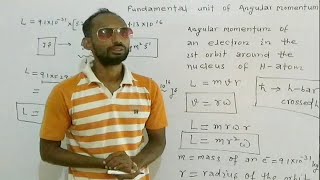 Fundamental definition of Angular momentum of a particle,