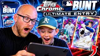 Super Rare? ICONIC? LEGENDARY?!? We rip the Topps Bunt Chrome Ultimate Entry Pack! What'll we pull?
