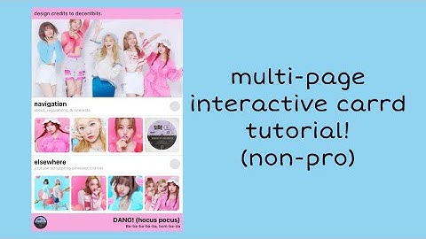 tutorial on this non-pro carrd! - © decentbits