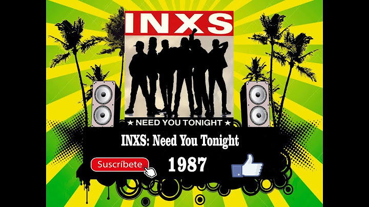 Need You Tonight Radio Edit version - Radio Edit performance video thumbnail