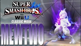 Super Smash Bros For Wii U - Classic Mode: Mewtwo