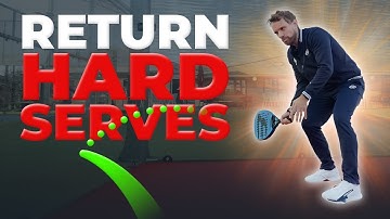 How Pros Return Hard Serves (And You Can Too)