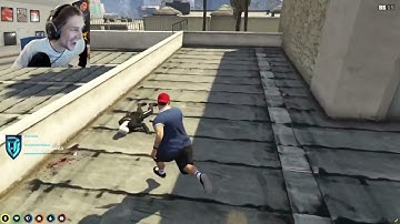 xQc Reacts to Randy Claps whole PD |  NoPixel 3.0 clips GTA RP