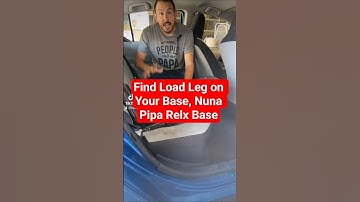 Find Load Leg on Your Base, Nuna Pipa Relx Base