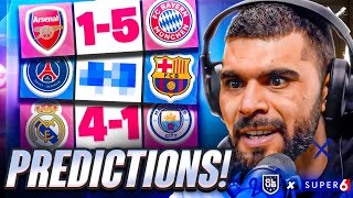 The Club’s Champions League Quarter-Finals Predictions!